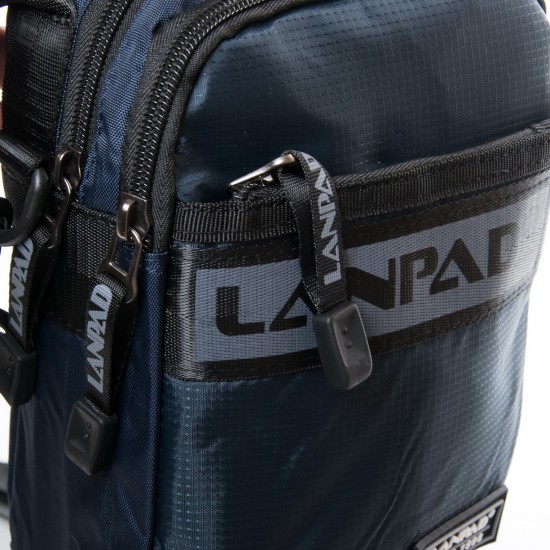 Чоловіча сумка планшет Lanpad 82006 синій
