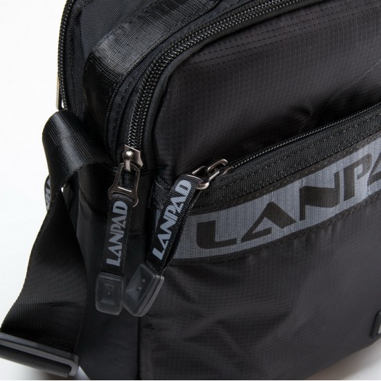 Чоловіча сумка планшет Lanpad 6007 чорний