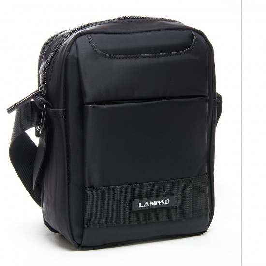 Чоловіча сумка планшет Lanpad 0691 чорний
