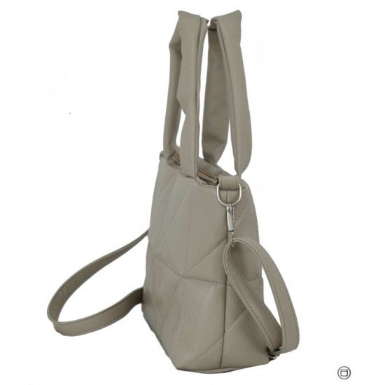 Женская модельная сумка LUCHERINO 701 бежевый тауп