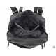 Женская сумка-рюкзак LUCHERINO 656 черный замш