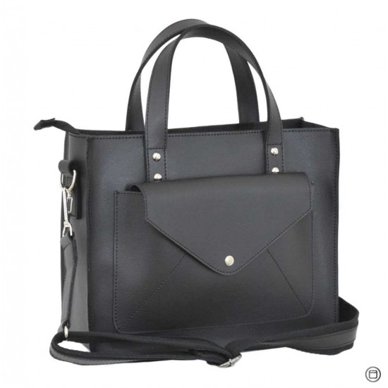 Женская сумка из натуральной кожи LUCHERINO 630 черный