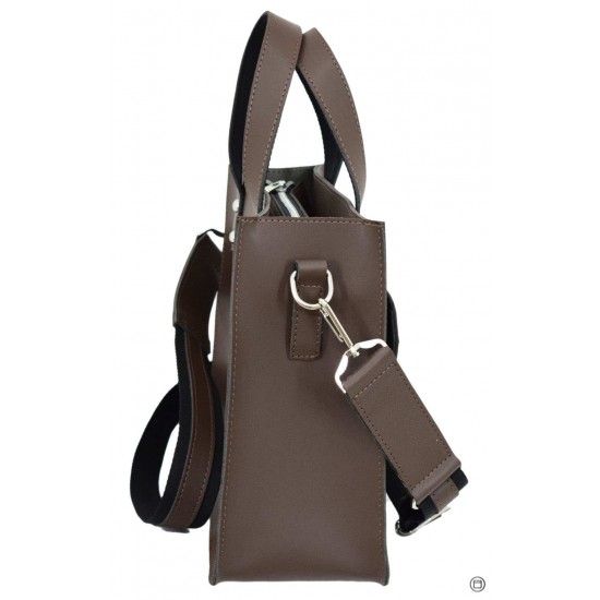Женская сумка из натуральной кожи LUCHERINO 630 шоколадный