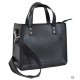 Жіноча модельна сумка LUCHERINO 630 чорний + замш