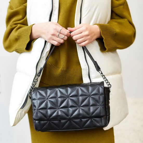 Жіноча модельна сумочка WELASSIE Флора чорний