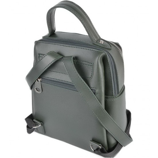 Женская рюкзак LUCHERINO 660 зеленый