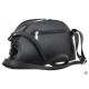 Женская модельная сумка LUCHERINO 629 черный замш