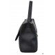 Жіноча модельна сумка LUCHERINO 668 чорний матовий