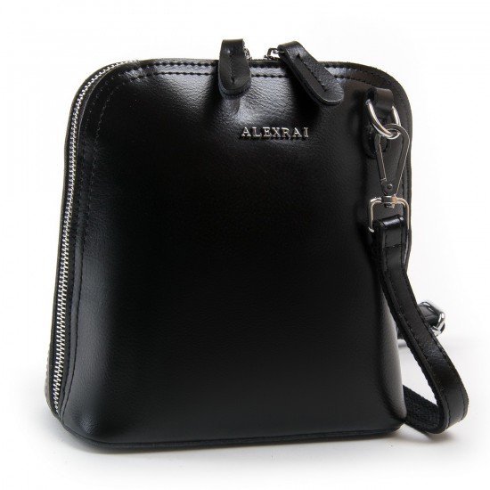 Жіноча сумочка-клатч з натуральної шкіри ALEX RAI 32-8803 чорний