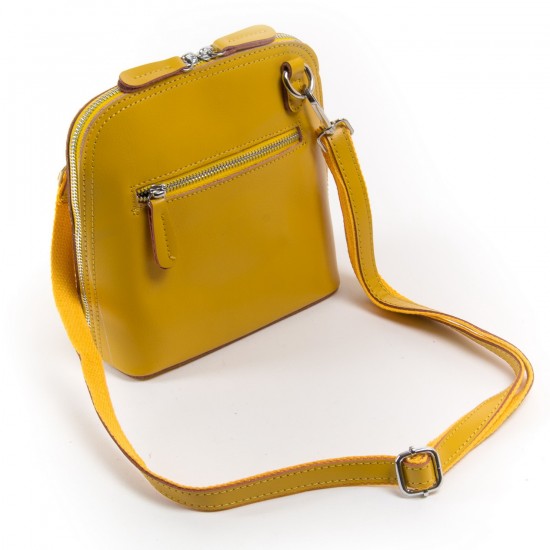 Женская сумочка-клатч из натуральной кожи ALEX RAI 32-8803 желтый