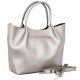 Жіноча модельна сумка LUCHERINO 520 срібло