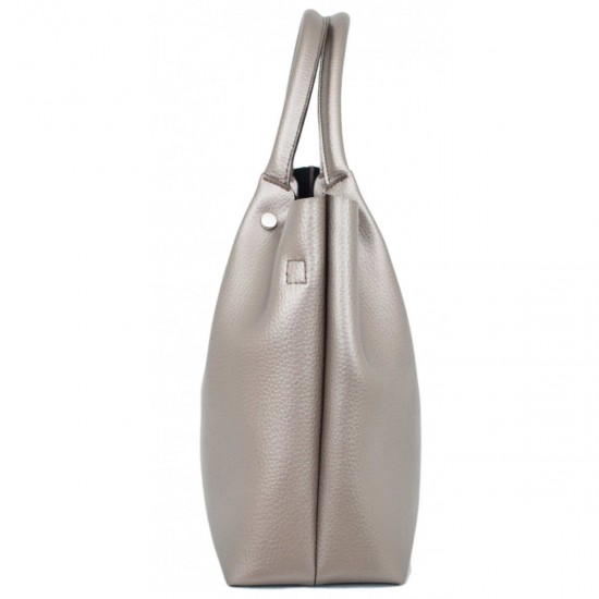 Женская модельная сумка LUCHERINO 520 серебро