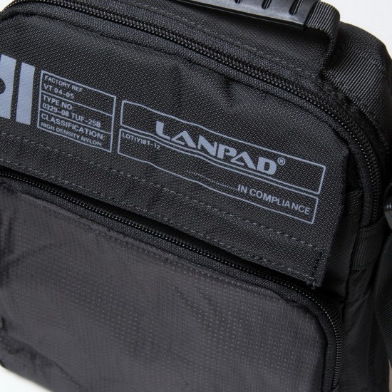 Чоловіча сумка планшет Lanpad 7674 чорний