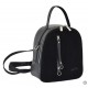 Жіночий рюкзак з натуральної замші LUCHERINO 670 чорний