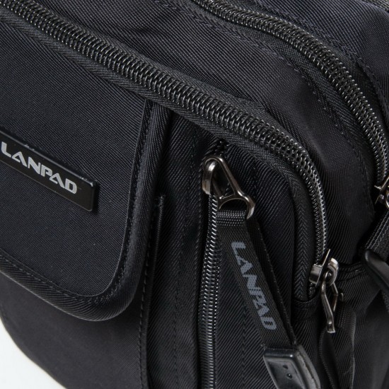 Чоловіча сумка планшет Lanpad 0912 чорний