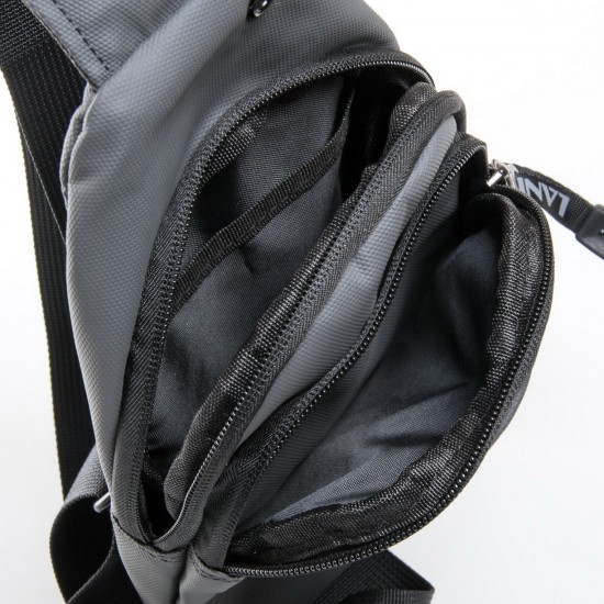 Мужская сумка на плечо Lanpad 6023 серый