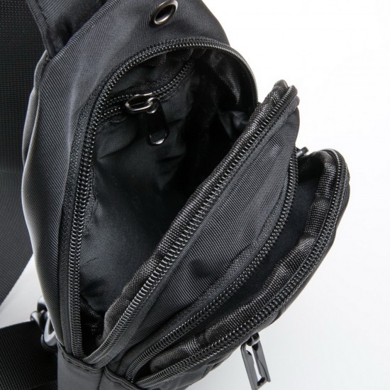 Мужская сумка на плечо Lanpad 82022 черный