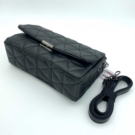 Жіноча модельна сумочка WELASSIE Обрі чорний