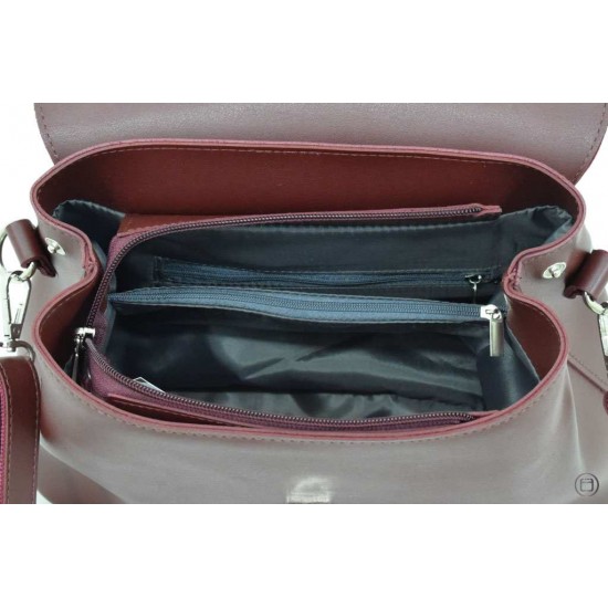 Женская модельная сумка LUCHERINO 622 бордовый