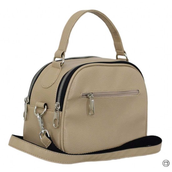 Жіноча модельна сумка LUCHERINO 654 темно-бежевий