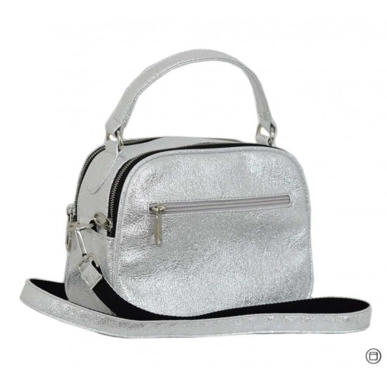 Жіноча модельна сумка LUCHERINO 654 срібло