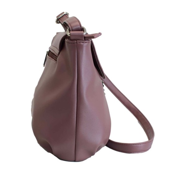 Жіноча сумочка LUCHERINO 492 пурпурний