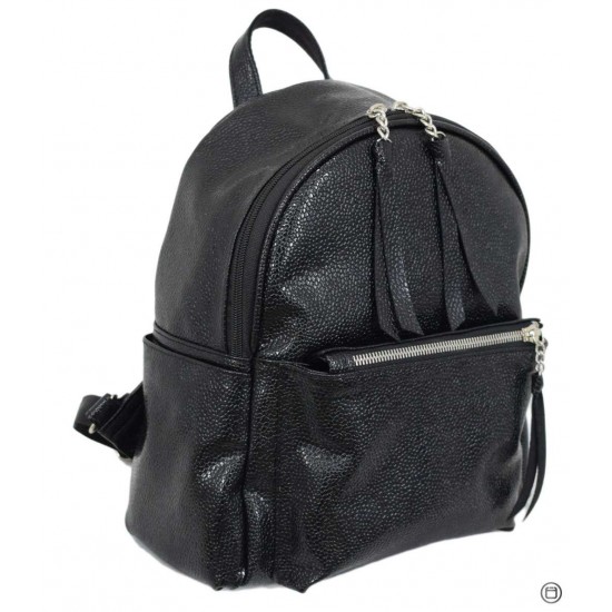Женская рюкзак LUCHERINO 450 черный икра