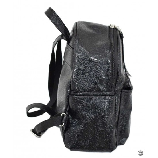 Жіночий рюкзак LUCHERINO 450 чорний  ікра