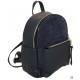 Жіночий рюкзак LUCHERINO 450 темно-синій замш