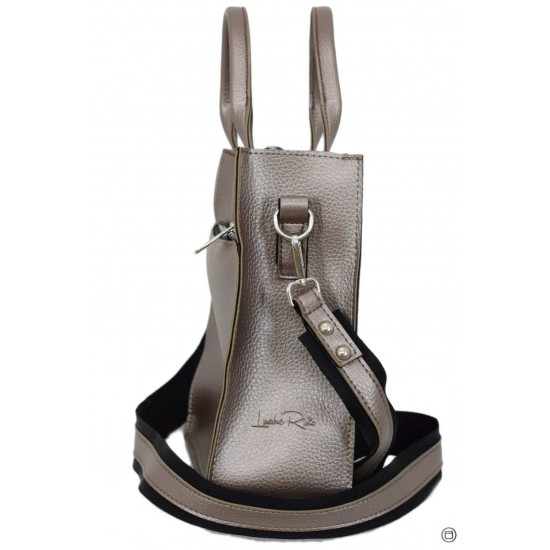 Жіноча модельна сумка LUCHERINO 651 бронзовий