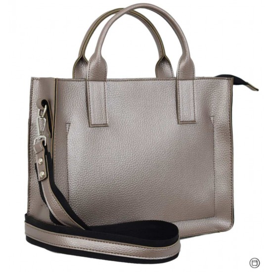 Жіноча модельна сумка LUCHERINO 651 бронзовий