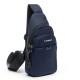 Чоловіча сумка на плече Lanpad 6023 синій