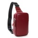 Женская сумка на плечо из натуральной кожи ALEX RAI 1801 бордовый