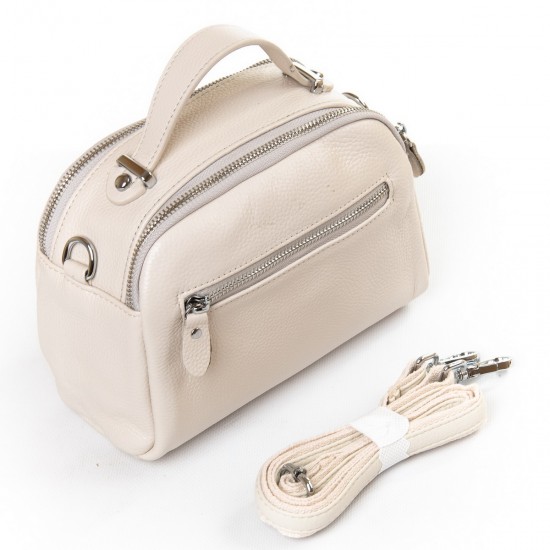 Женская сумочка из натуральной кожи ALEX RAI 2906 белый