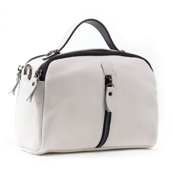 Жіноча сумочка з натуральної шкіри ALEX RAI 2906 білий