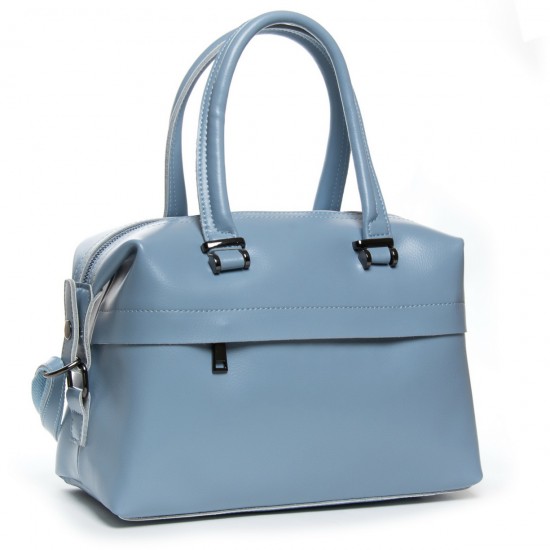 Женская сумка из натуральной кожи ALEX RAI P1532 голубой