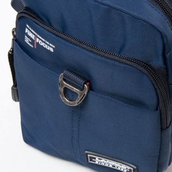 Чоловіча сумка планшет Lanpad 4208 синій