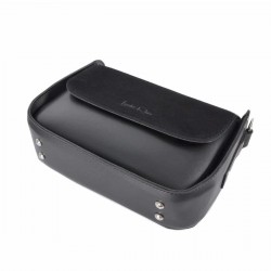 Женская сумочка из натуральной замши LUCHERINO 696 черный