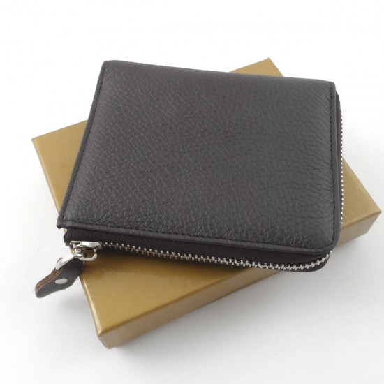 Жіночий гаманець з натуральної шкіри LARGONI E1572 кавовий