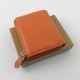 Женский кошелек из натуральной кожи LARGONI E1572 оранжевый