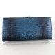 Жіночий гаманець з натуральної шкіри LARGONI A14071-9112 синій