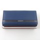 Жіночий гаманець з натуральної шкіри LARGONI 2002 синій