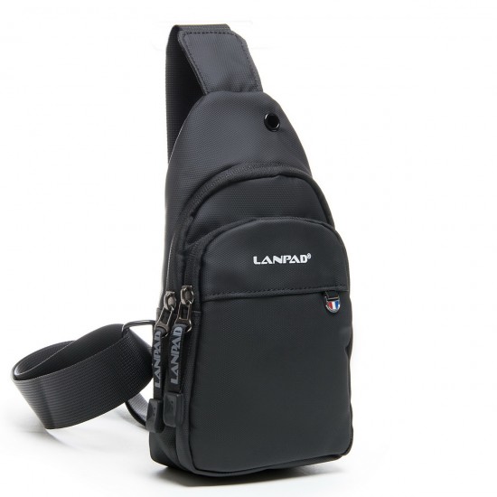 Мужская сумка на плечо Lanpad 6021 черный