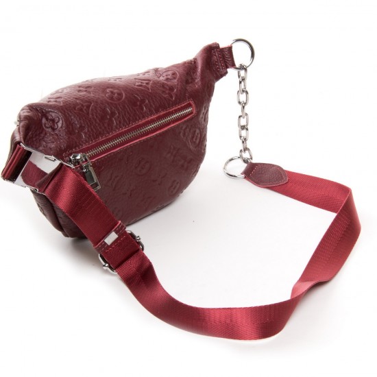 Женская сумочка из натуральной кожи ALEX RAI 83100 бордовый