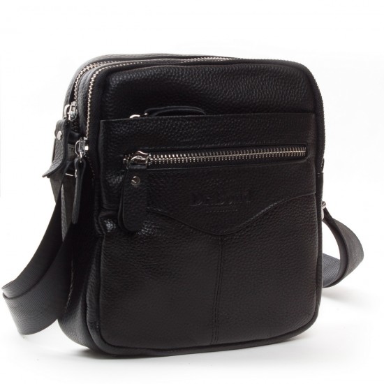 Мужская сумка-планшет из натуральной кожи dr.Bond 1183 черный