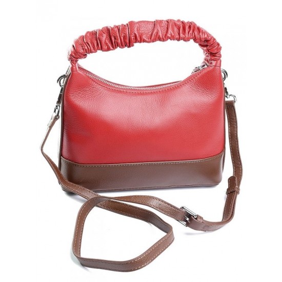 Жіноча сумочка з натуральної шкіри LARGONI 8196 червоний