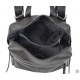 Жіноча сумка-рюкзак LUCHERINO 656 чорний глянець