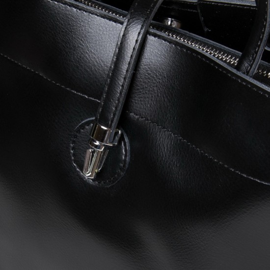 Женская сумка из натуральной кожи ALEX RAI 47-9383 черный