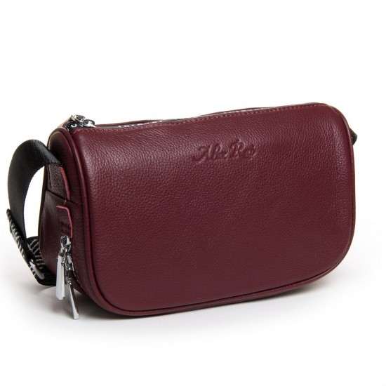 Женская сумка из натуральной кожи ALEX RAI 35-8786-9 бордовый