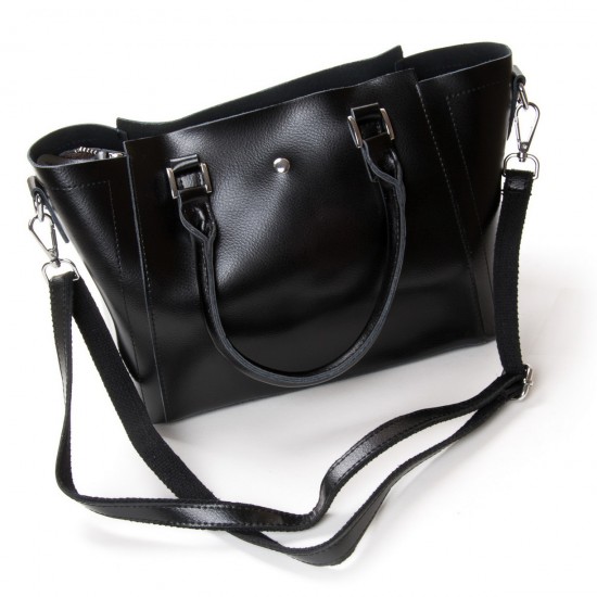 Жіноча сумка з натуральної шкіри ALEX RAI 36-2107 чорний